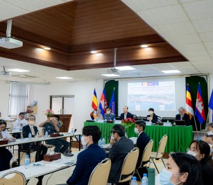 The 1st Joint Coordination Committee Meeting (and online) of the Project for Capacity Development on Container Terminal Management and Operation in Sihanoukville Port (Phase 3)
