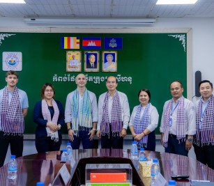ដំណើរទស្សនកិច្ចរបស់ ក្រុមហ៊ុន Mediterranean Shipping (Cambodia) មកកាន់ កំពង់ផែស្វយ័តក្រុងព្រះសីហនុ