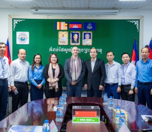 Welcomed a visit of Mediterranean Shipping (Cambodia)
