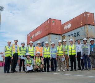 Joint inspection on Defects Liability Period (DLP) at Area IV of the 253-Meter Container Terminal
