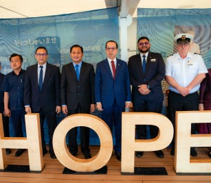 Held an official opening ceremony onboard MV Doulos Hope Cruise Ship
