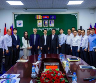 A courtesy call and discussion meeting with the delegates of Infrastructures Management Division of JICA Headquarter
