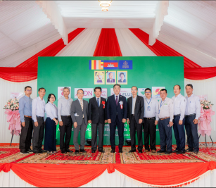 Held a completion ceremony of its own Sihanoukville FTZ Logistcs Center, located in Sihanoukville Port Special Economic Zone (SPSEZ), presided over by His Excellency Lou Kim Chhun
