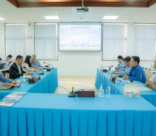 CEO of Sihanoukville Autonomous Port and PAS Management Team, welcomed a visit of Delegation of Supreme National Economic Council (SNEC) at PAS to study frameworks
