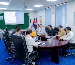 Welcomed a visit of Maersk (Cambodia) Ltd., led by Mr. Tanim Shahriar, Area Operation Manager - Mekong and Bangladesh of Maersk Ltd