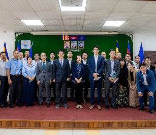 welcomed a visit of JETRO (Japan External Trade Organization) to PAS and Sihanoukville Port Special Economic Zone in a purpose to search for the new investment environment in Cambodia
