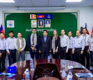 Held a discussion meeting with CMA CGM (Cambodia) Co., Ltd
