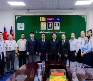 A courtesy visit of Mr. HIROYUKI Tokito, the Second Secretary of Embassy of Japan to the Kingdom of Cambodia
