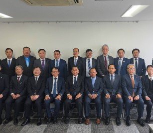 A courtesy call to and having a discussion meeting with the potential Japanese Shareholders, KAMIGUMI Co., Ltd
