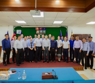 Welcomed a visit of Delegation of the Cabinet of the Ministry of Public Security, Loa People's Democratic Republic at PAS to search the progress of port developments at PAS
