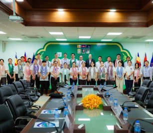 Welcomed a delegation visit of National Institute of Diplomacy and International Relations, China Institute of International Studies
