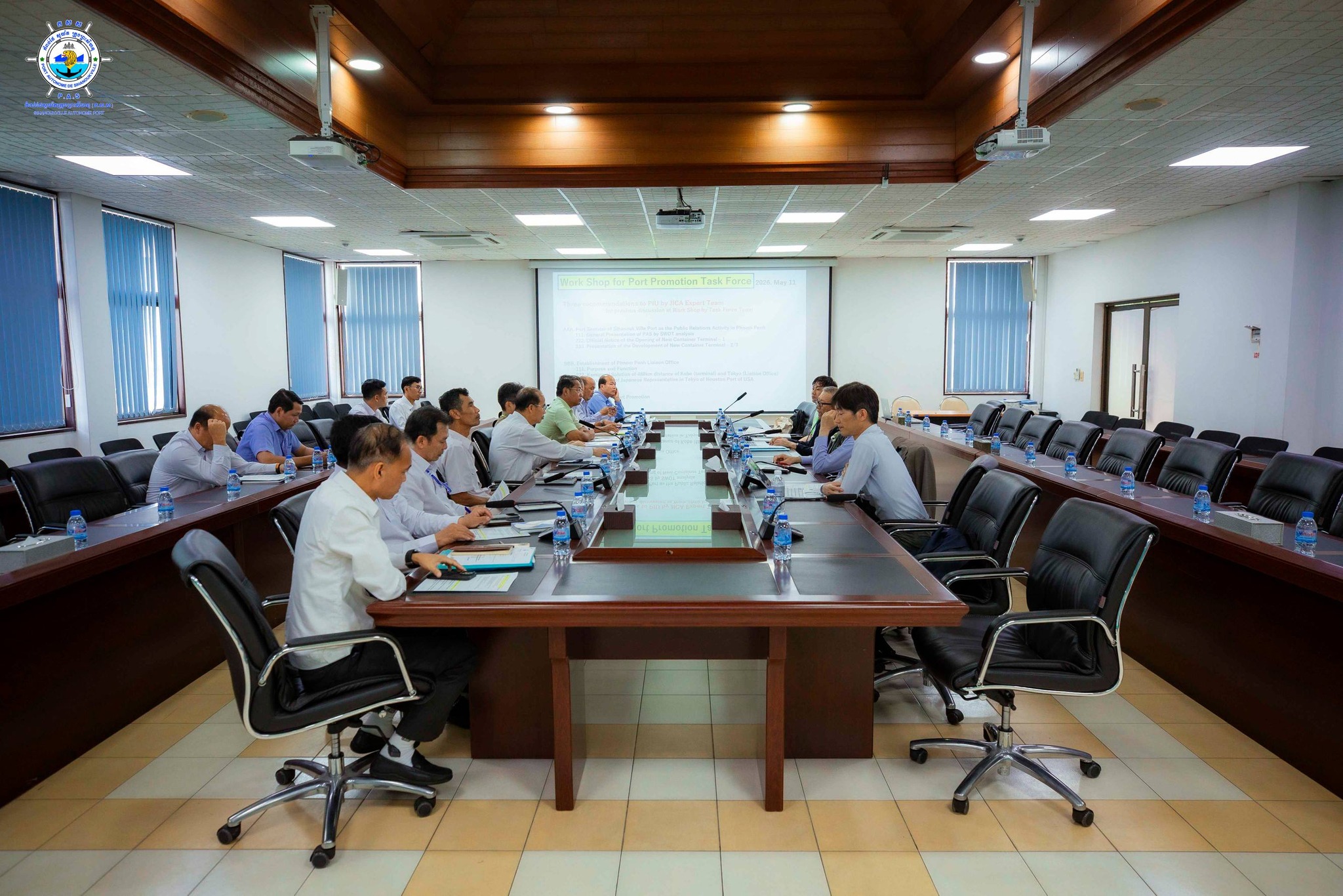 Held the Workshop for Port Promotion Task Force of the Project of Capacity Development on Container Terminal Management
