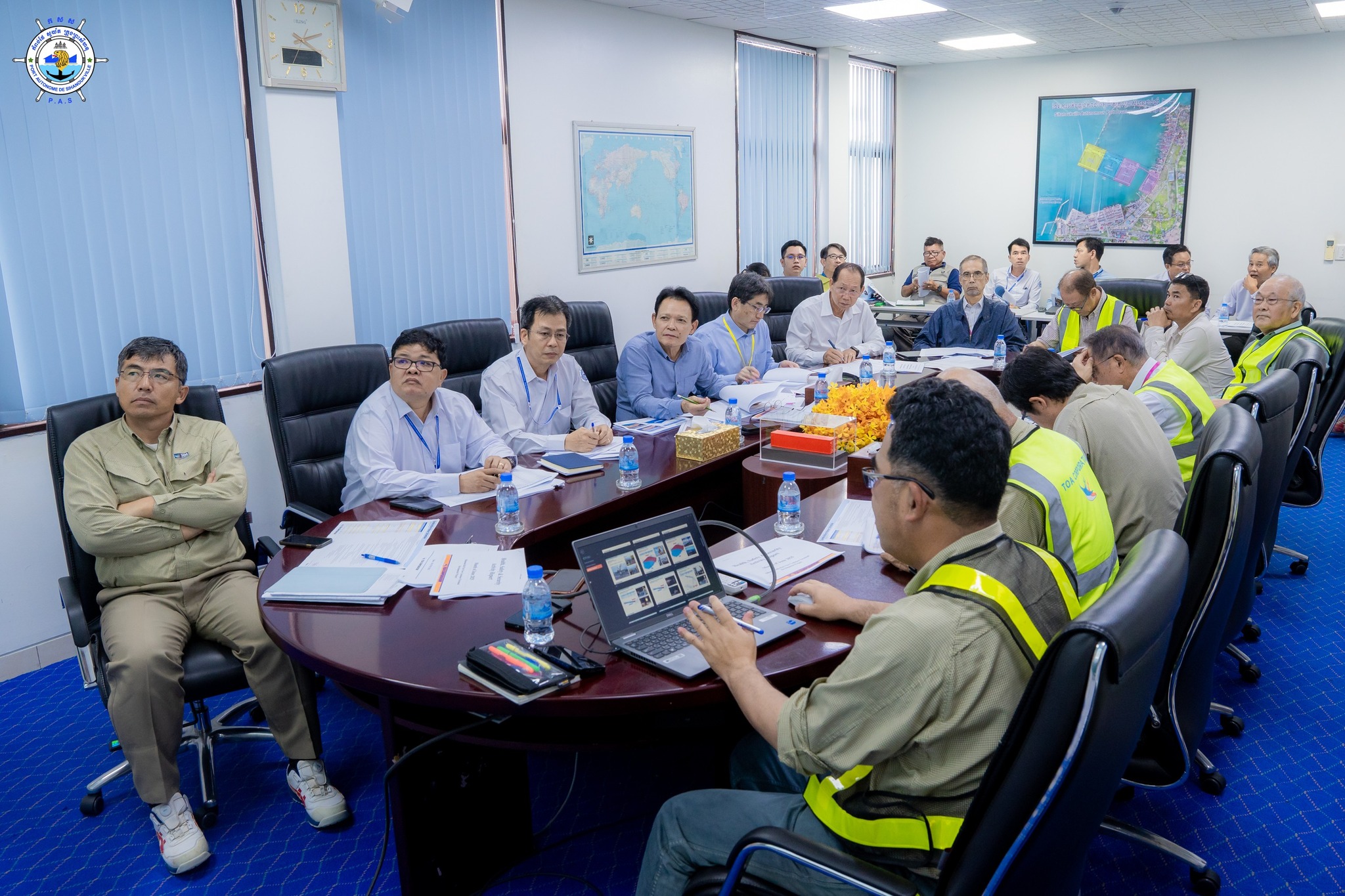 Monthly Progress Meeting and a Safety Inspection of construction site for June 2025 regarding an implementation works of New Container Terminal Development Project-Phase 1
