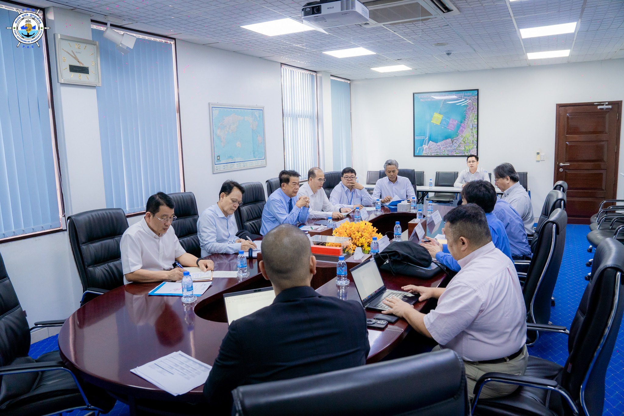 Welcomed a visit of Mr. ANZO Hiroshi, JICA Cambodia Office and 02 Senior Officers from JICA Headquarter in Tokyo
