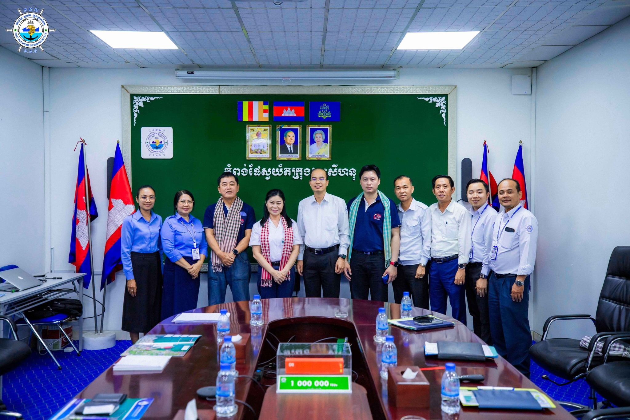 ដំណើរទស្សនកិច្ចរបស់ ក្រុមហ៊ុន Yazaki (Cambodia) Products Co., Ltd. មកកាន់ កំពង់ផែស្វយ័តក្រុងព្រះសីហនុ
