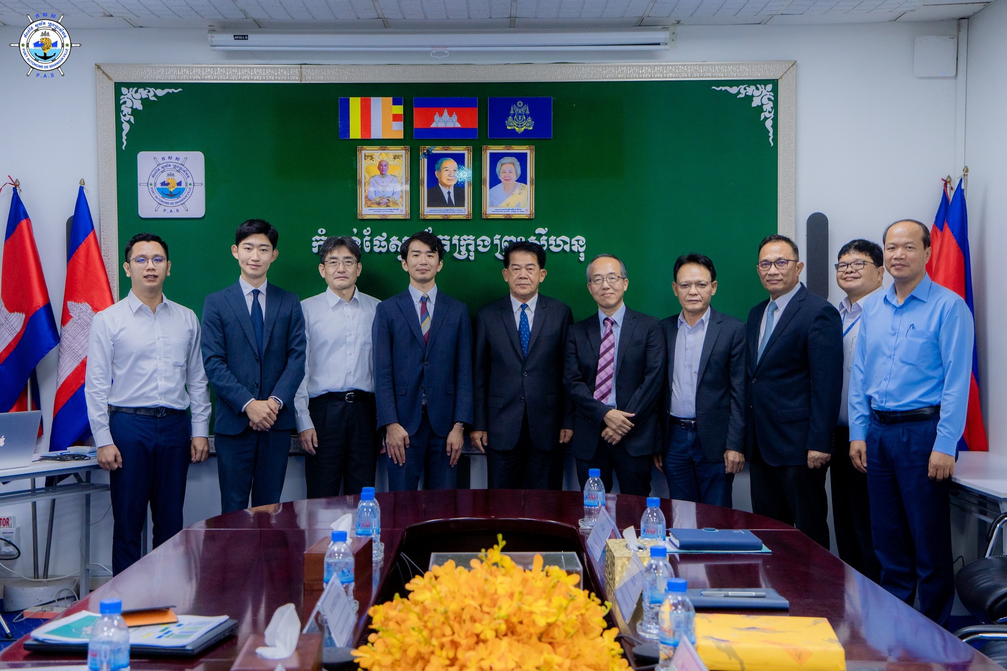 A courtesy visit of Mr. KOREZUMI Tomoaki, with the upcoming completion of his work mission

