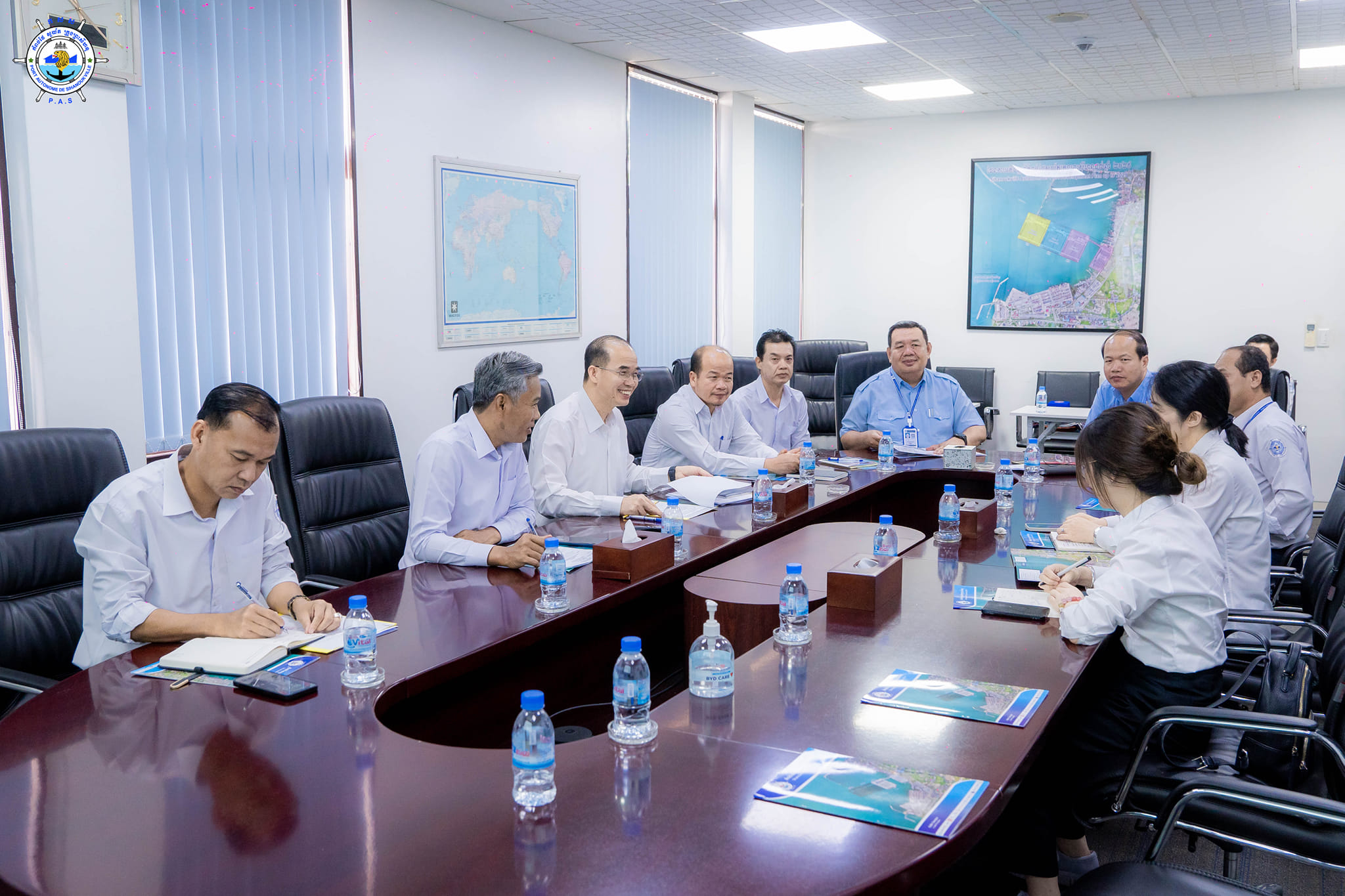 Held a discussion meeting with Sihanoukville Special Economic Zone Co., Ltd regarding trade cooperation
