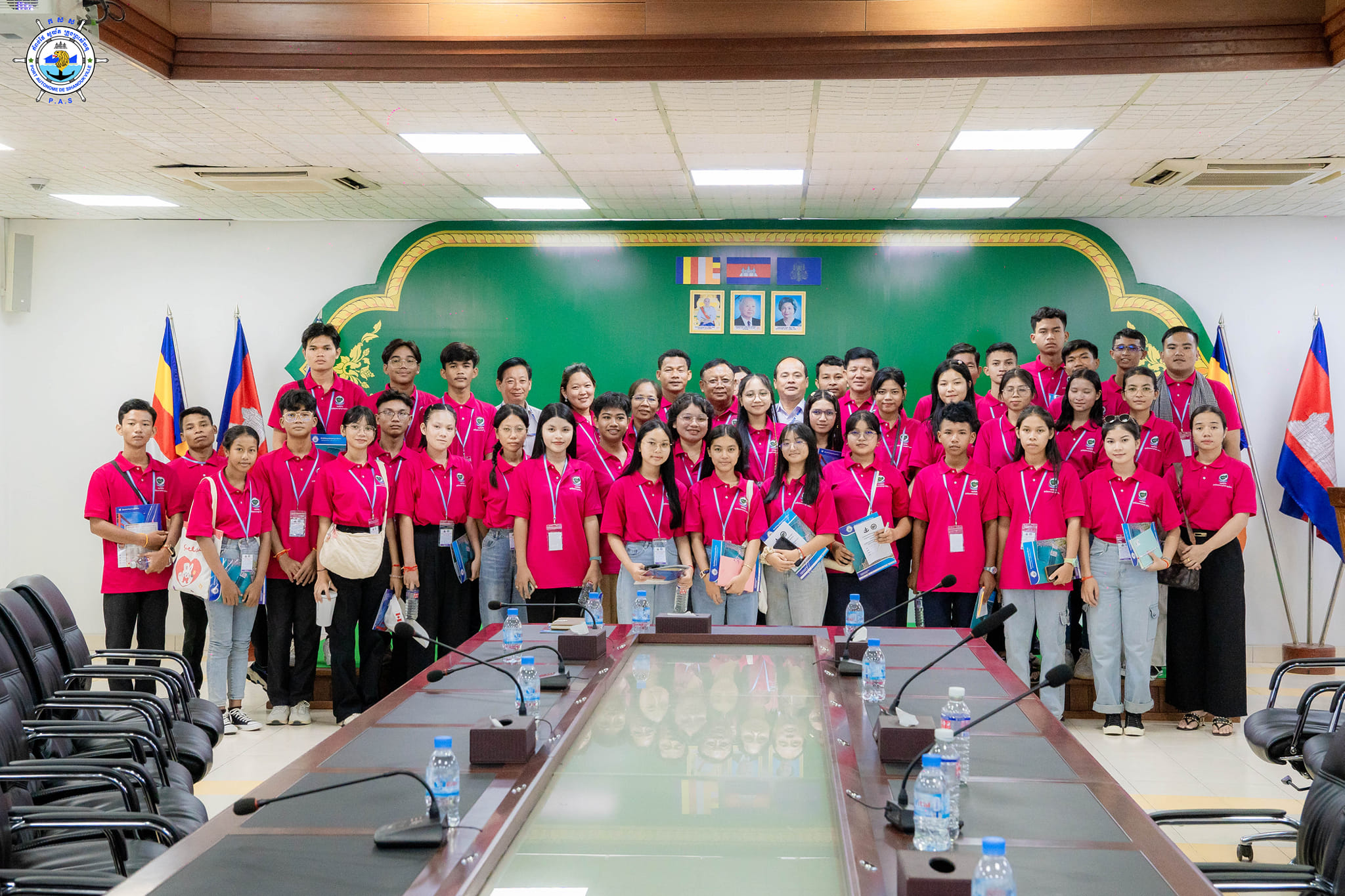 Welcomed a visit of 65 individuals of Youth Council of Cambodia-Siem Reap Branch, led by Mr. Ly Bunna
