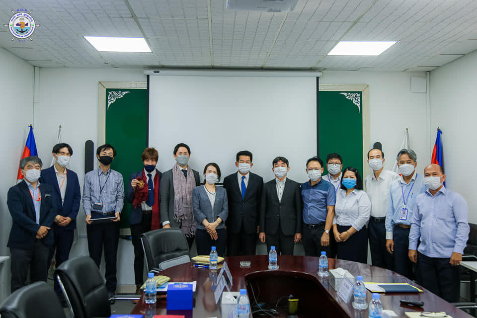 New Team Leader of JICA Headquarters Mission to have courtesy call and discussion meeting as well as the visit of Sihanoukville Autonomous Port
