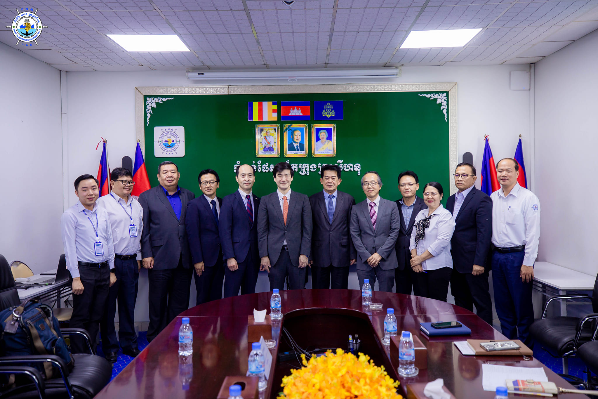 Welcomed and greeted a courtesy visit call of Mr. NAGASE Kensuke, Minister/Deputy Chief Mission of Embassy of Japan to the Kingdom of Cambodia
