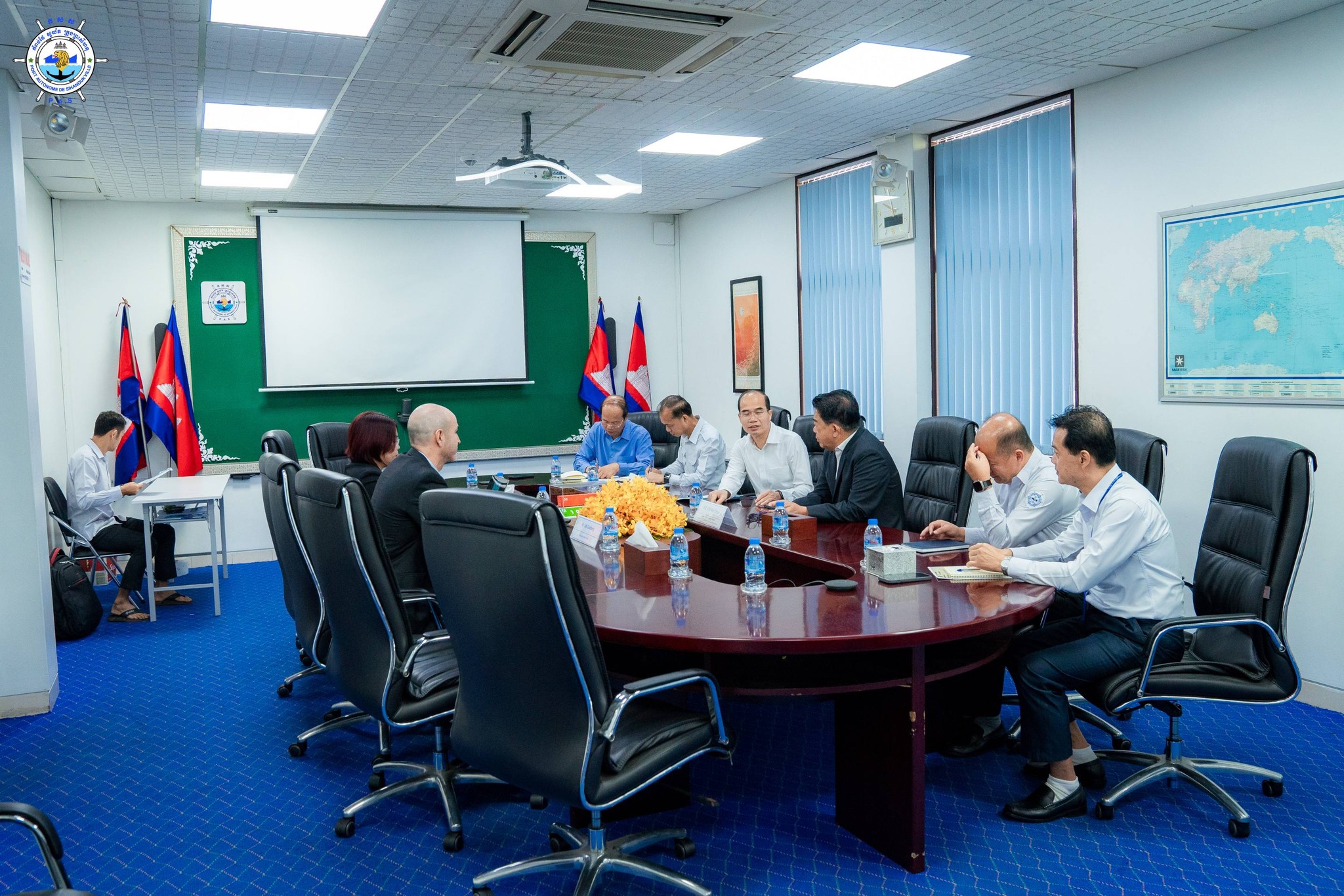 Welcomed a visit of Mediterranean Shipping (Cambodia), led by Mr. Udi Goldberg
