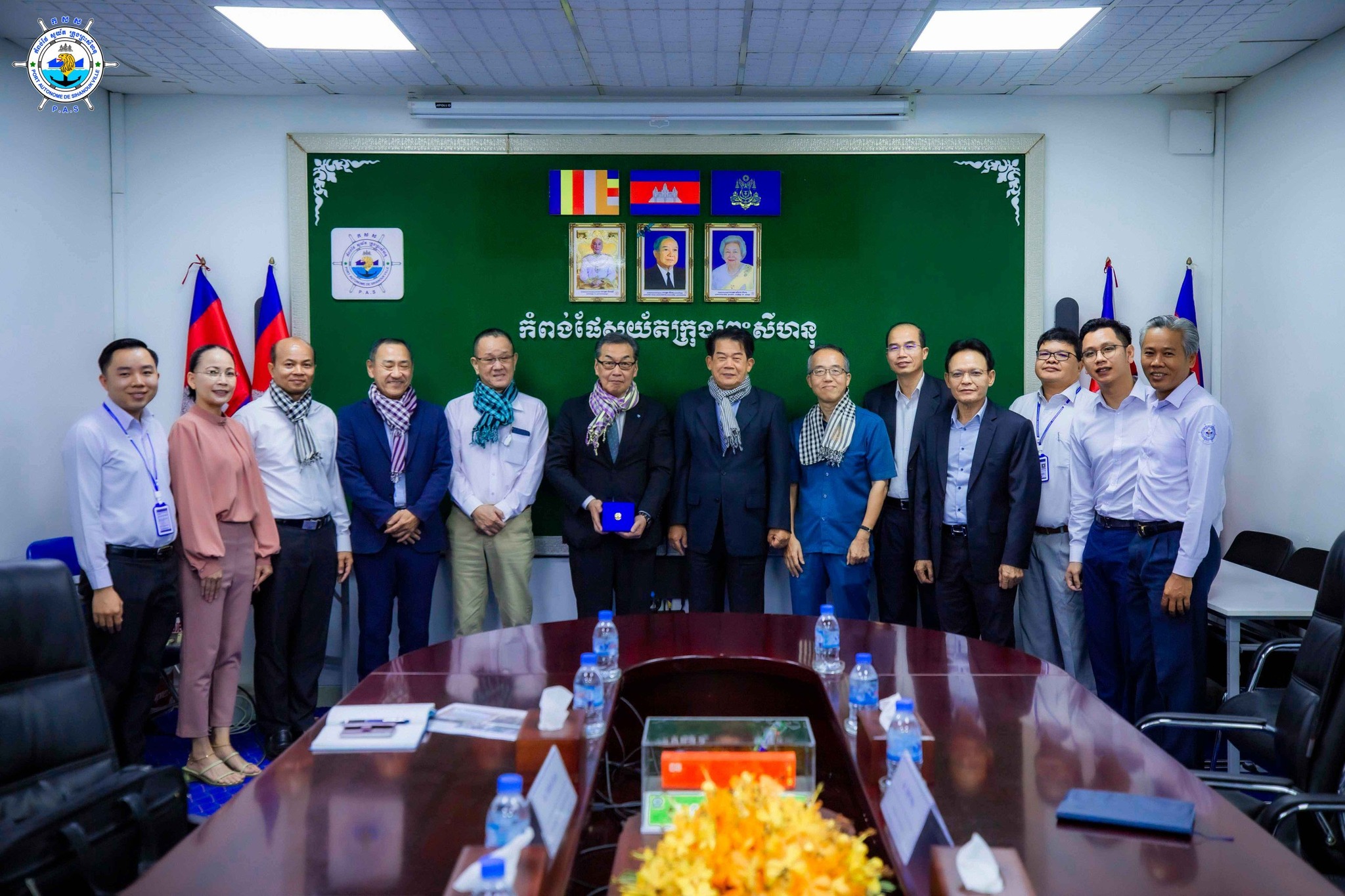 Welcomed a visit of TOYO Construction Co., Ltd., in purpose to learn about PAS’s operations, potentials and developments
