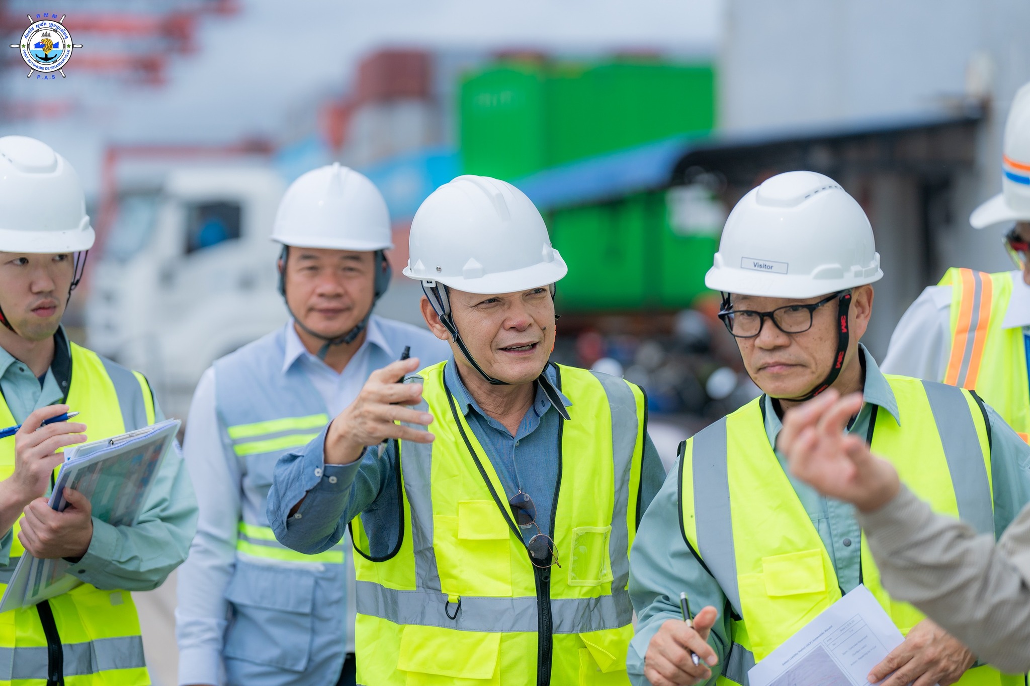 Sihanoukville Autonomous Port, and PAS Management, conducted an inspection on completion of Defects Liability Period (DLP)
