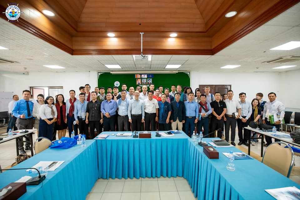 the visit of delegation of Embassy of Vietnam to the Kingdom of Cambodia and Transport Federation of Vietnam in aiming to search for business opportunities at Sihanoukville Autonomous Port
