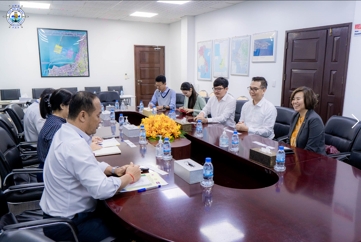 ពិភាក្សាការងារ ជាមួយនឹងក្រុមហ៊ុន Expeditors Cambodia Ltd. ក្នុងគោលបំណងដើម្បីស្វែងយល់ពី លំហូរប្រតិបត្តិការ វឌ្ឍនភាព សក្តានុពល និងការអភិវឌ្ឍ របស់ កសស
