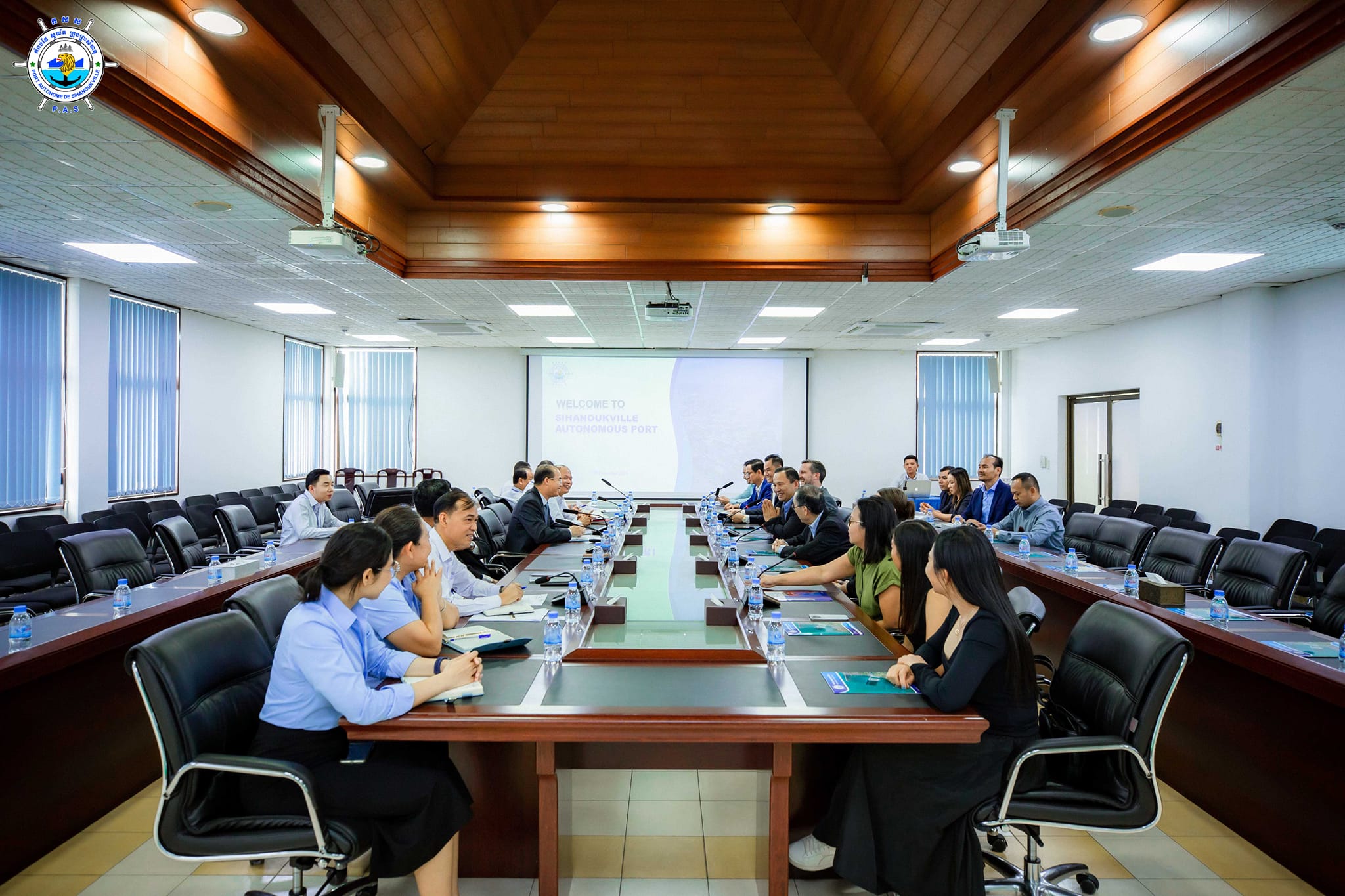 Welcomed a visit of U.S Investment Roadshow to Cambodia Delegation consisting of 16 companies and 22 representatives, led by Mr. Kim Chha Hout
