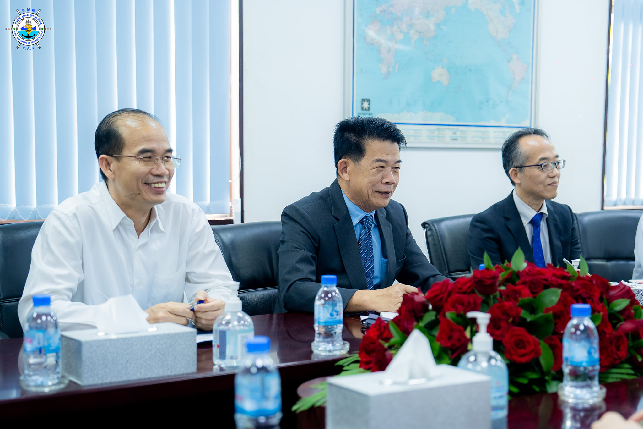 Welcomed and greeted a farewell meeting of Madam Haruko Kamei, Chief Representive of JICA Cambodia Office, in ocassion of her mandate completion mission in the Kingdom of Cambodia

