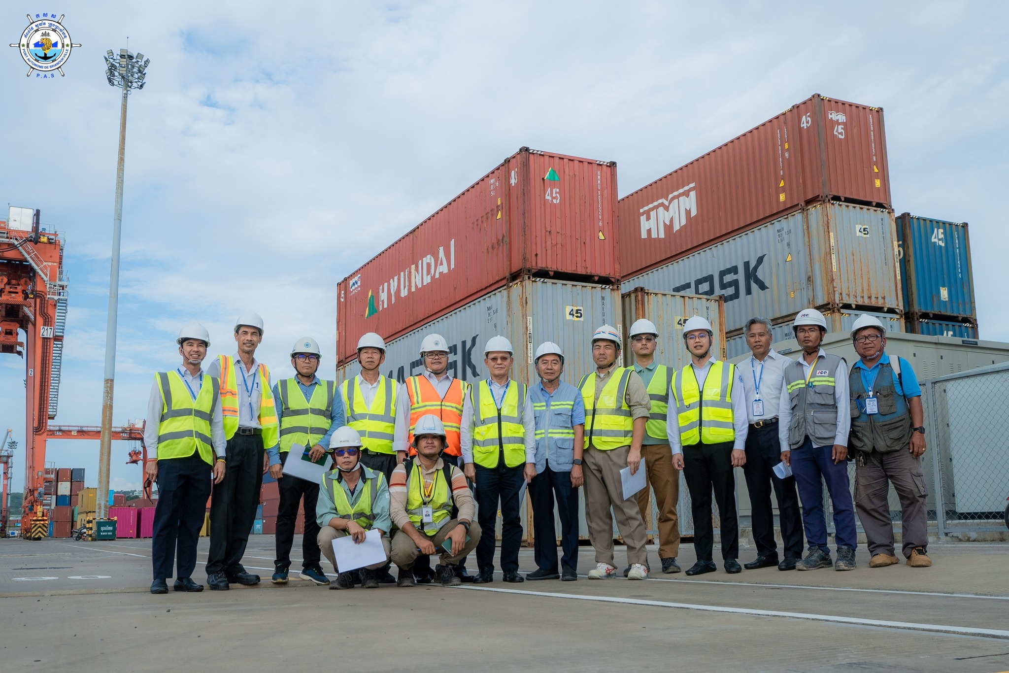 Joint inspection on Defects Liability Period (DLP) at Area IV of the 253-Meter Container Terminal
