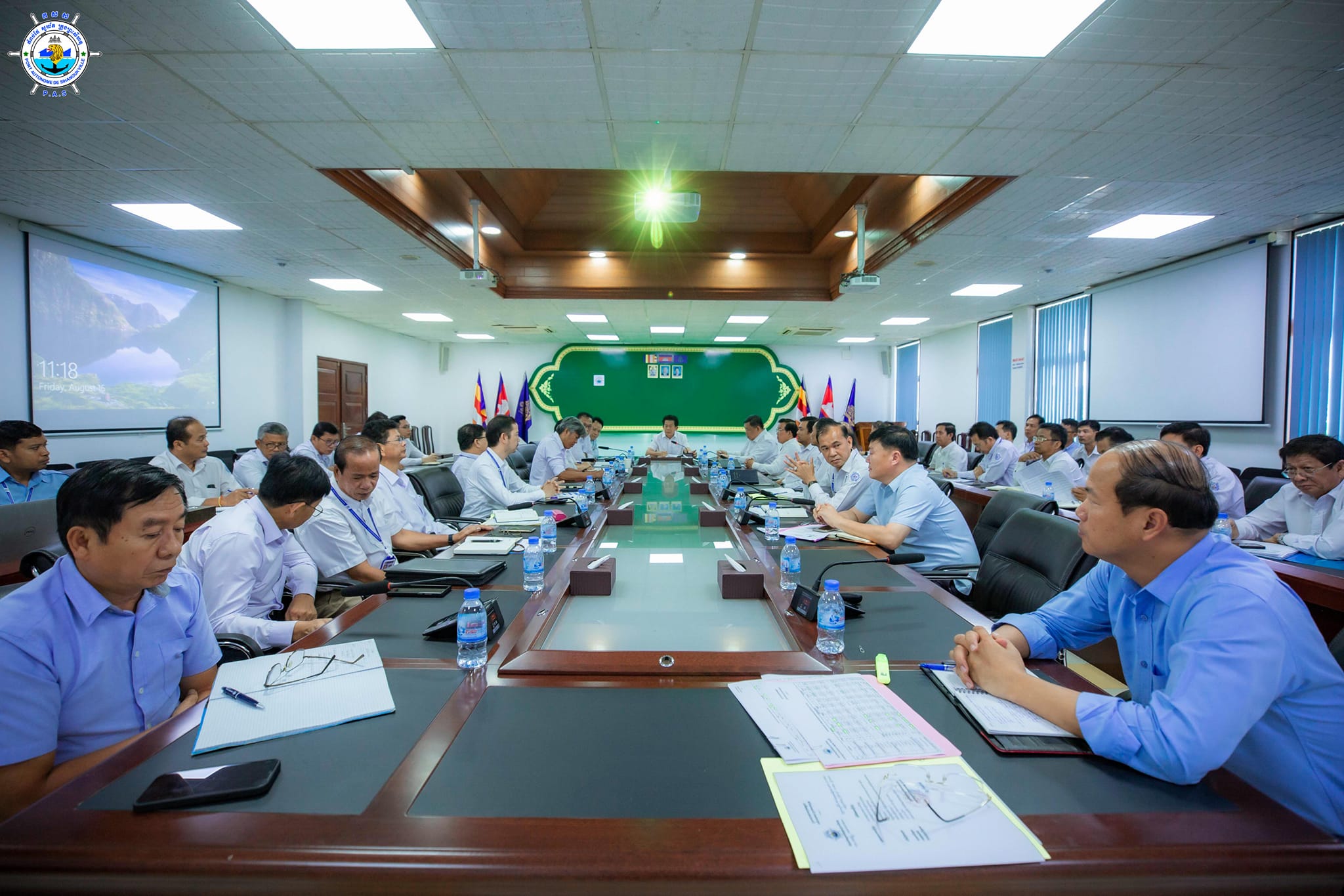 Held a monthly meeting to report the outputs of July working implementation and preparation of the action plan
