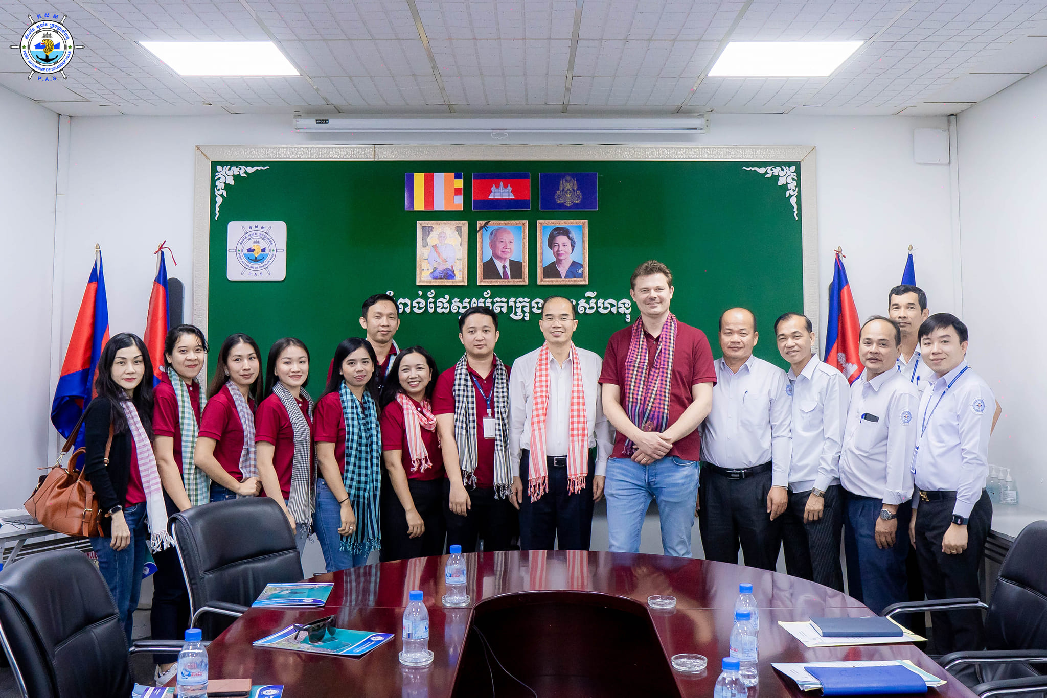 ទទួលស្វាគមន៍ ដំណើរទស្សនកិច្ចរបស់ក្រុមហ៊ុន MAERSK (Cambodia) Ltd ក្នុងដំណើរទស្សនកិច្ចស្វែងយល់ពី ដំណើរប្រតិបត្តិការ និងការអភិវឌ្ឍរបស់ កសស
