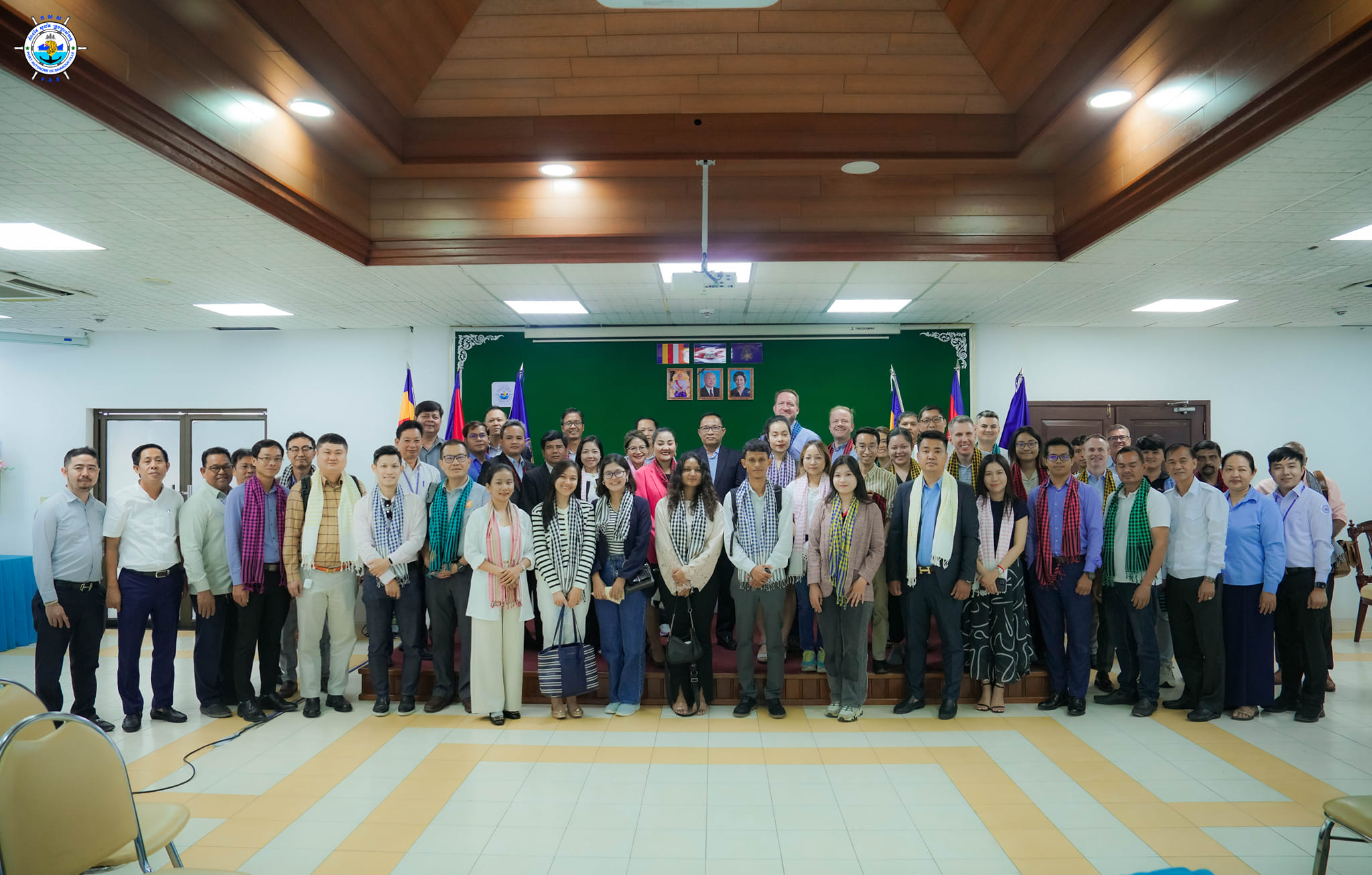 កិច្ចទទួលស្វាគមន៍ គណៈប្រតិភូធុរកិច្ចសភាពាណិជ្ជកម្មអាមេរិកប្រចាំកម្ពុជា អញ្ចើញមកទស្សនៈកិច្ចនៅ កំពង់ផែស្វយ័តក្រុងព្រះសីហនុ
