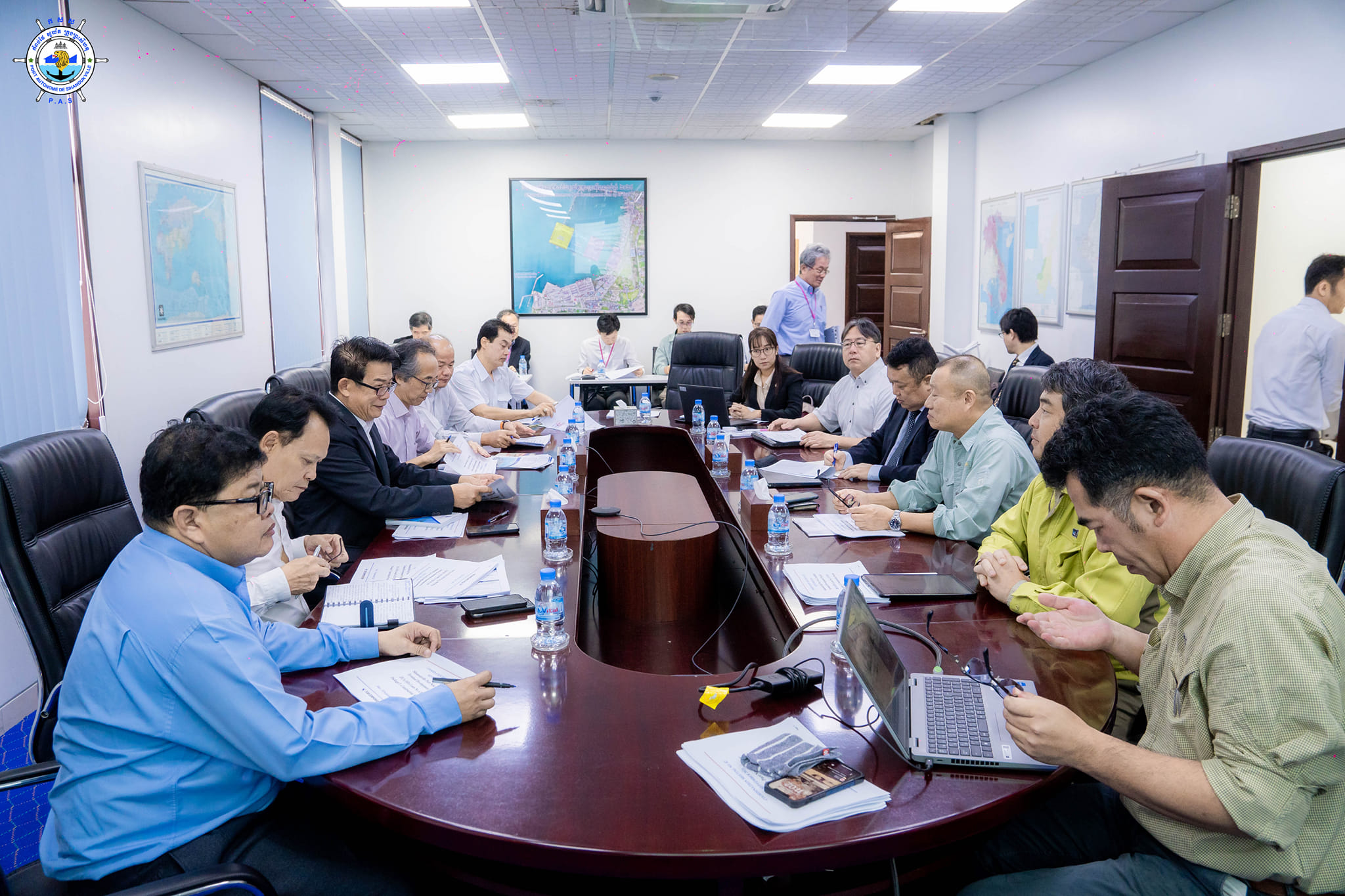 Held a technical meeting regarding New Container Terminal Development Project Implementation-Phase 1, 2, and 3
