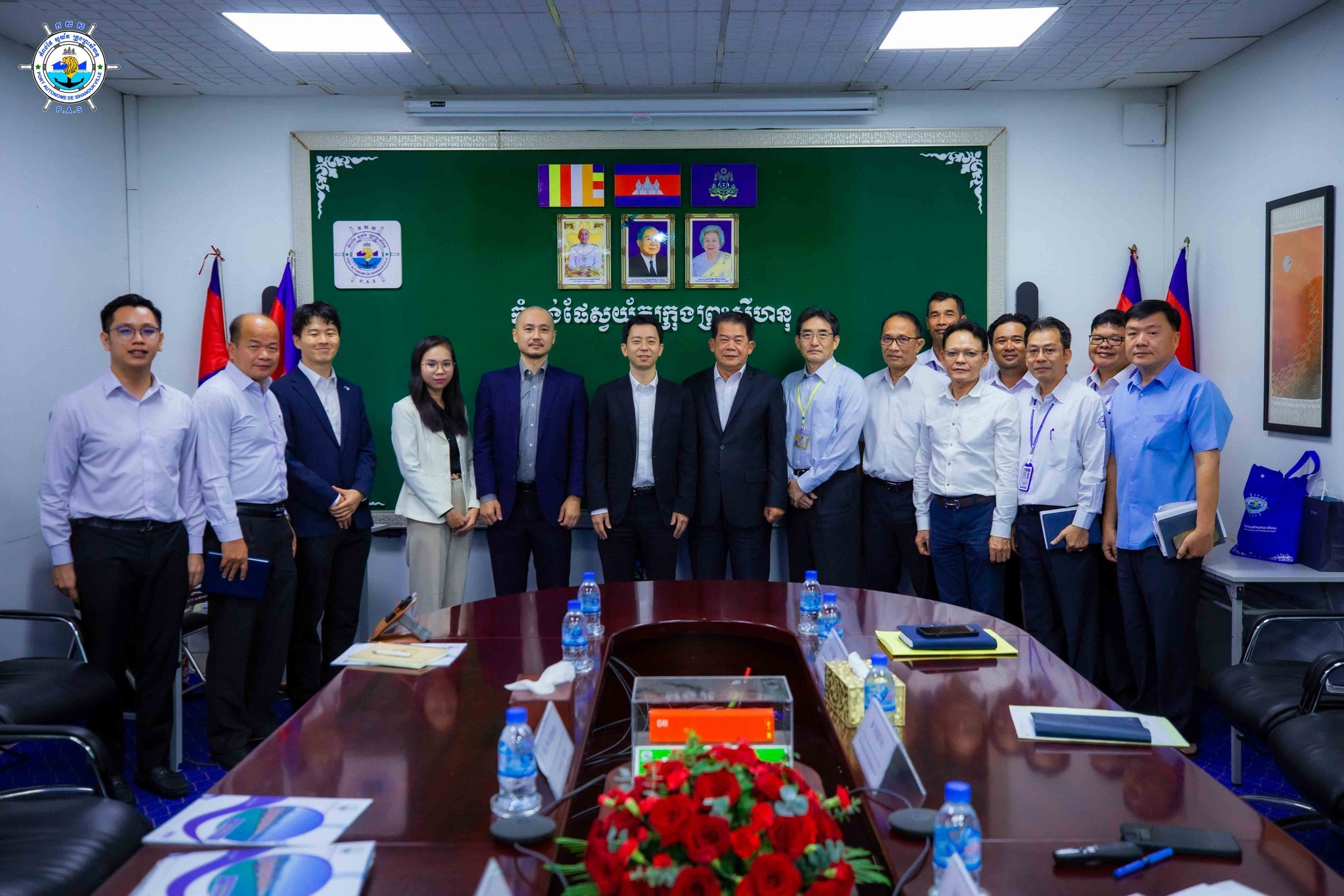 A courtesy call and discussion meeting with the delegates of Infrastructures Management Division of JICA Headquarter
