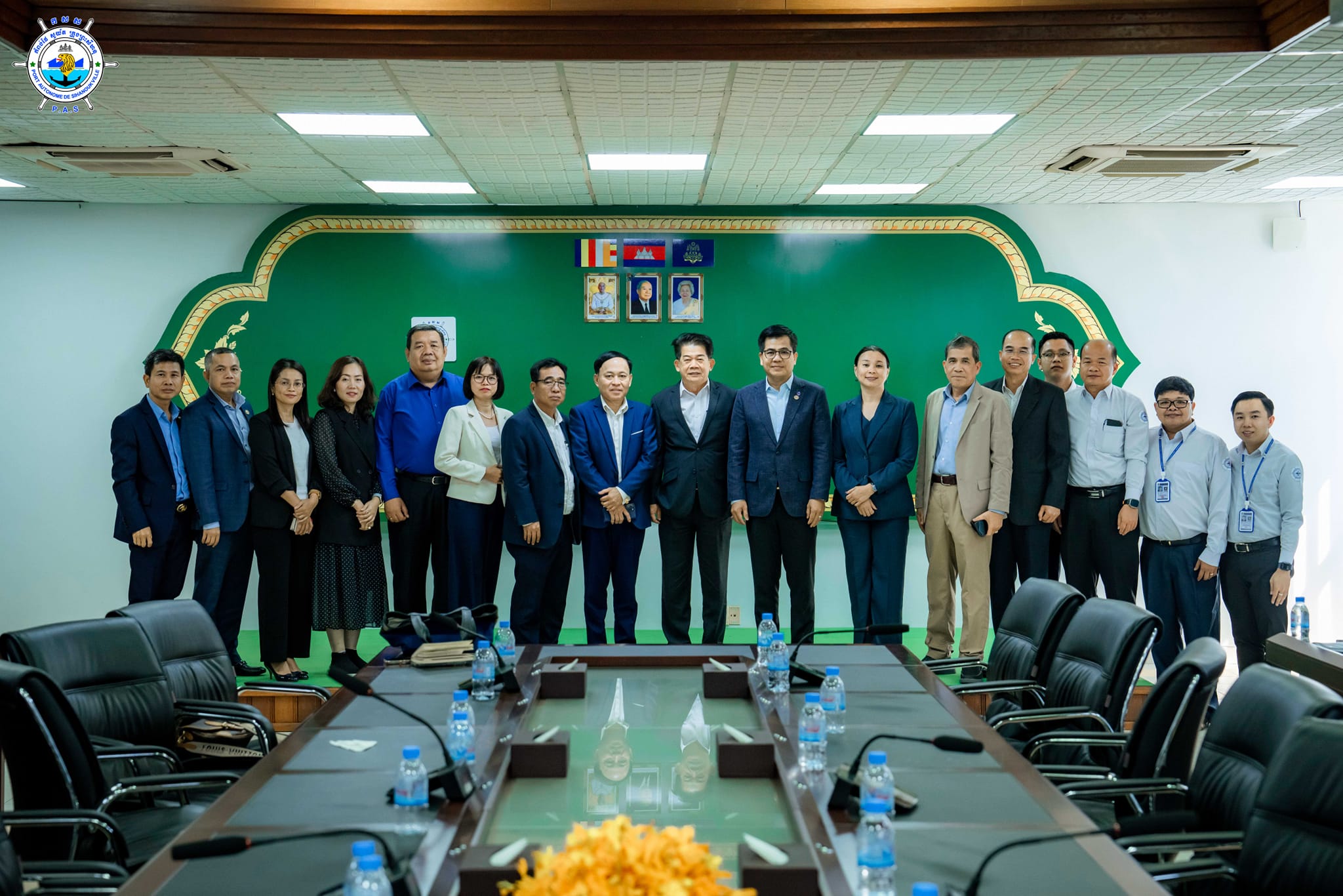 Received a courtesy visit of Cambodia Logistics Association Delegation, led by Mr. Hak Leanghor
