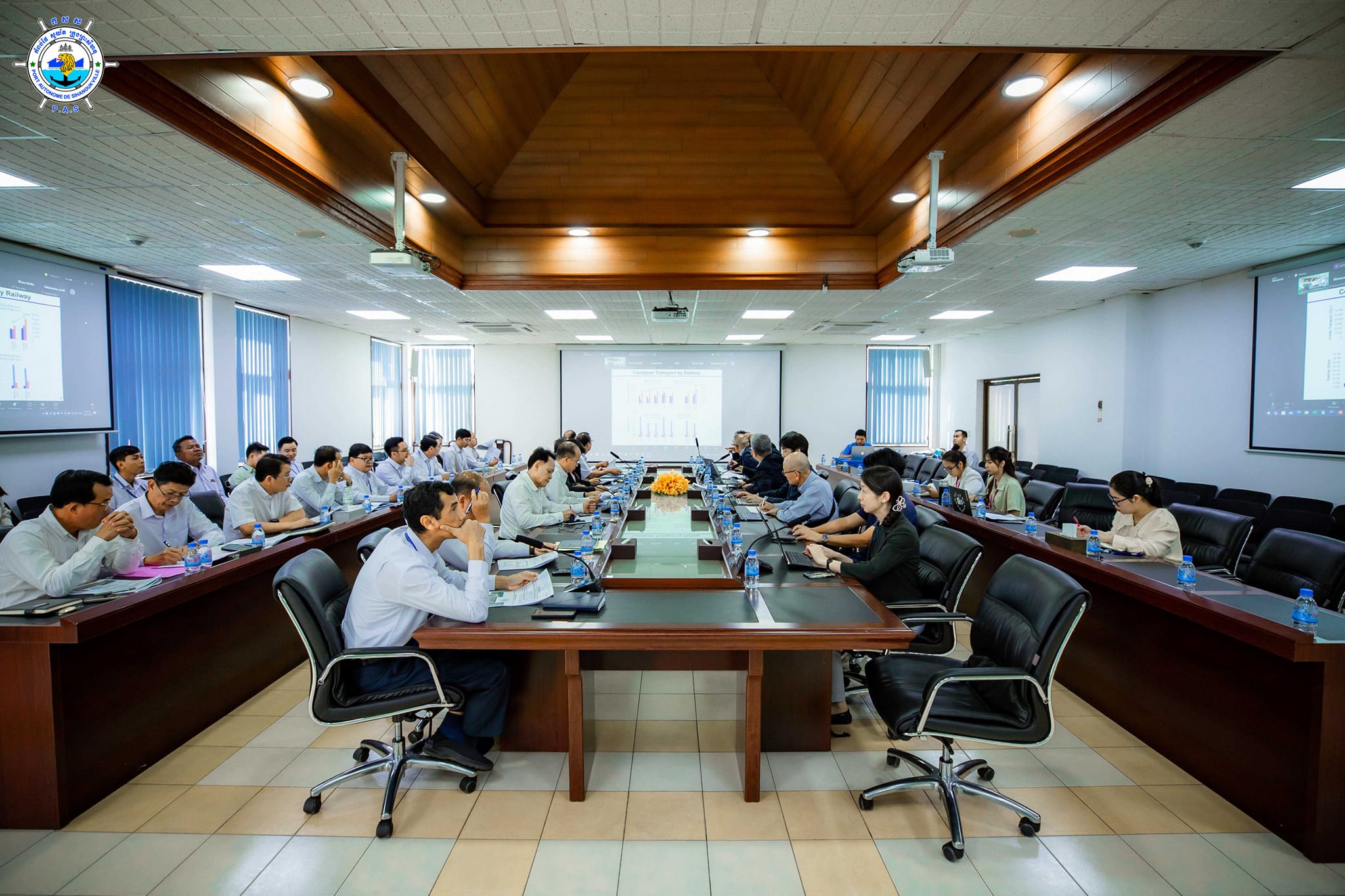Held the 8th Project Implementation Unit Meeting of the Project for Capacity Development on Container Terminal
