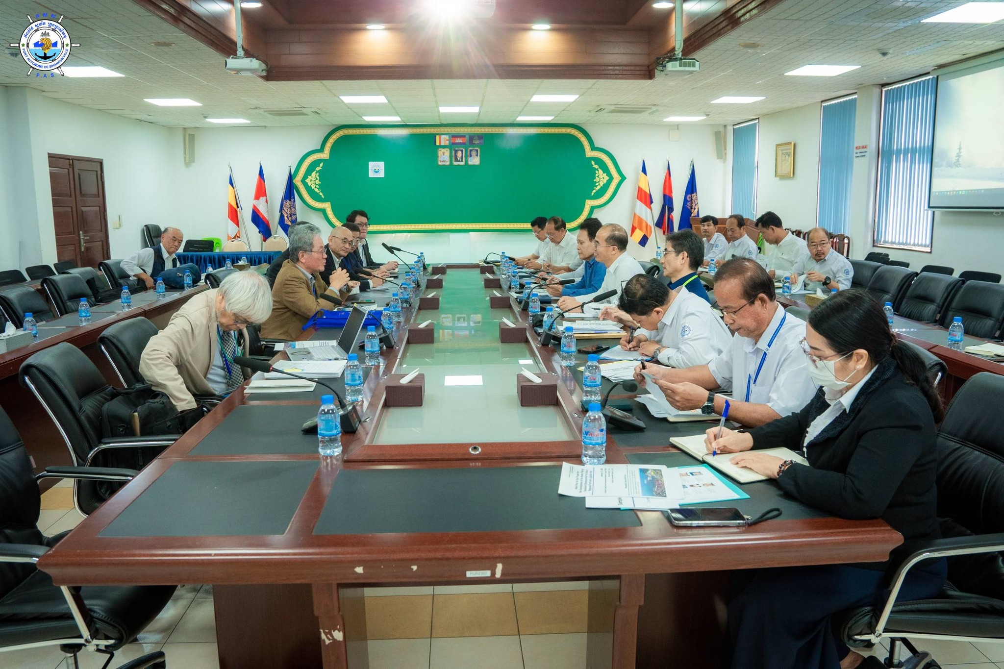 Held a preliminary meeting with JICA Study Team, regarding the Project for the Development of the Master Plan to Transform Sihanoukville Port
