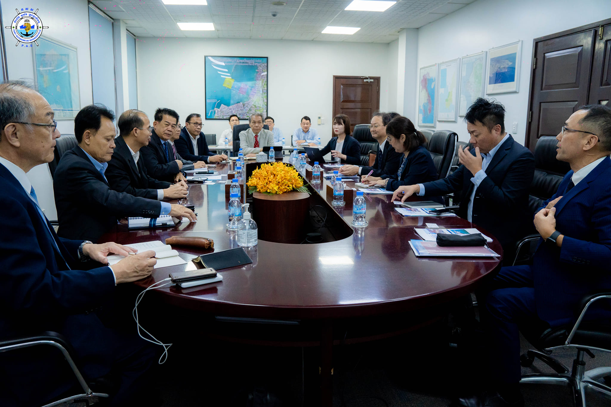 Held a discussion meeting with Working Group of Kobe-Osaka International Port Corporation regarding PAS’s financial health
