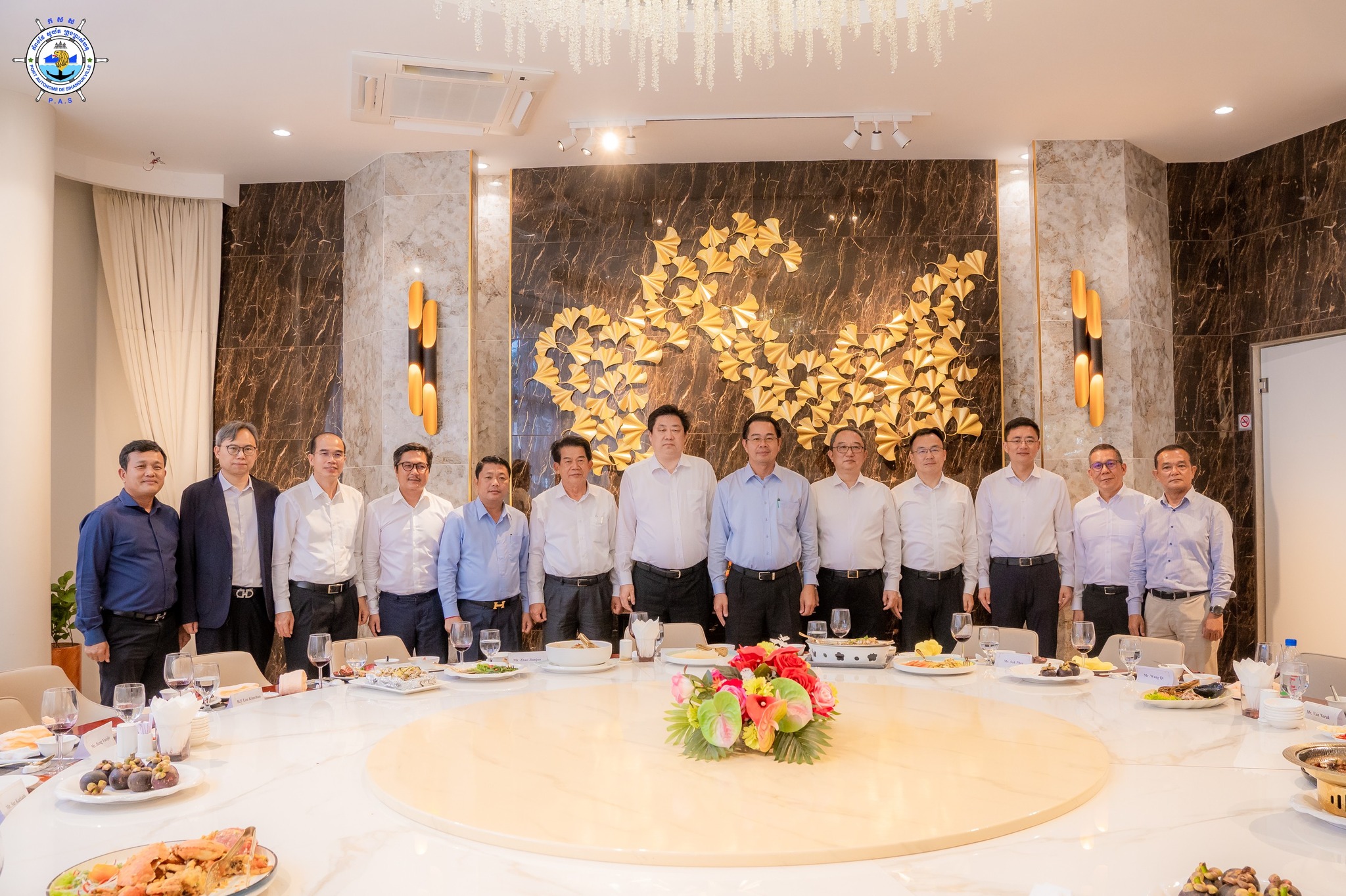 Welcoming the delegation visit of Wuxi City of Jiangsu Province of the People’s Republic of China to Preah Sihanouk Province
