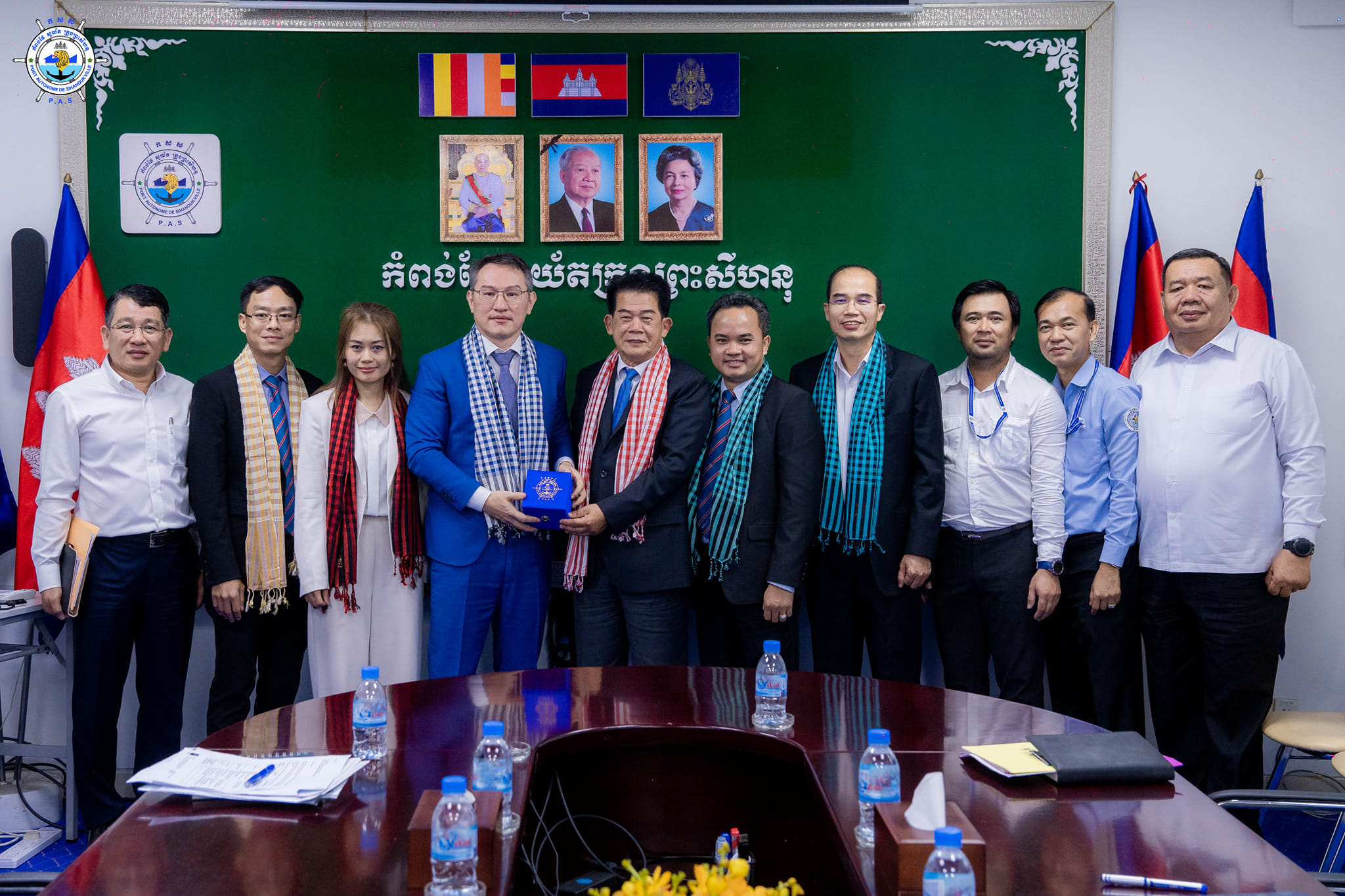 Held a discussion meeting with Advanced Bank of Asia Ltd. (ABA) working team, led by Mr. Askhat Azhikhanov, CEO of ABA Bank
