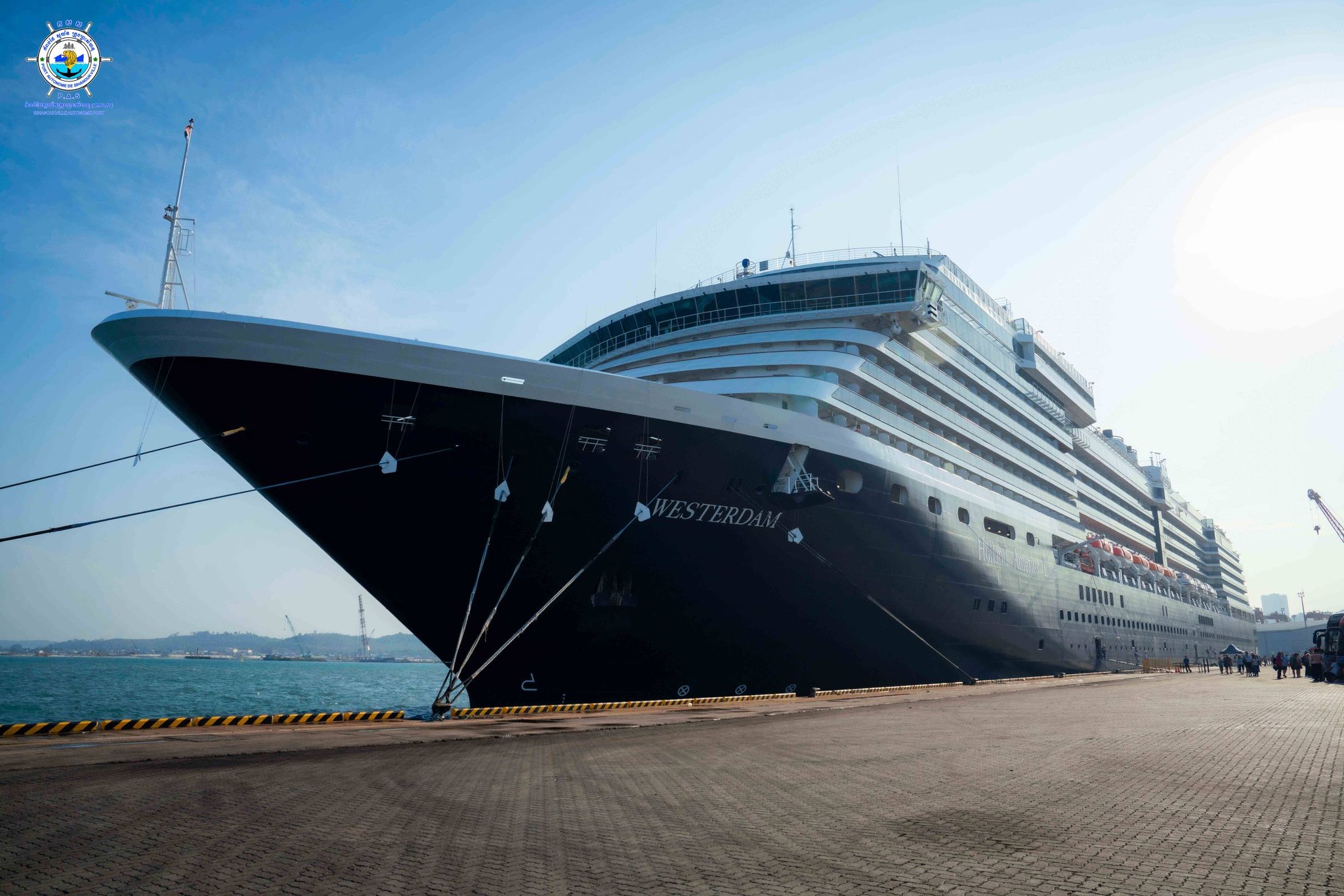 WESTERDAM cruise ship with nationality of NETHERLAND
