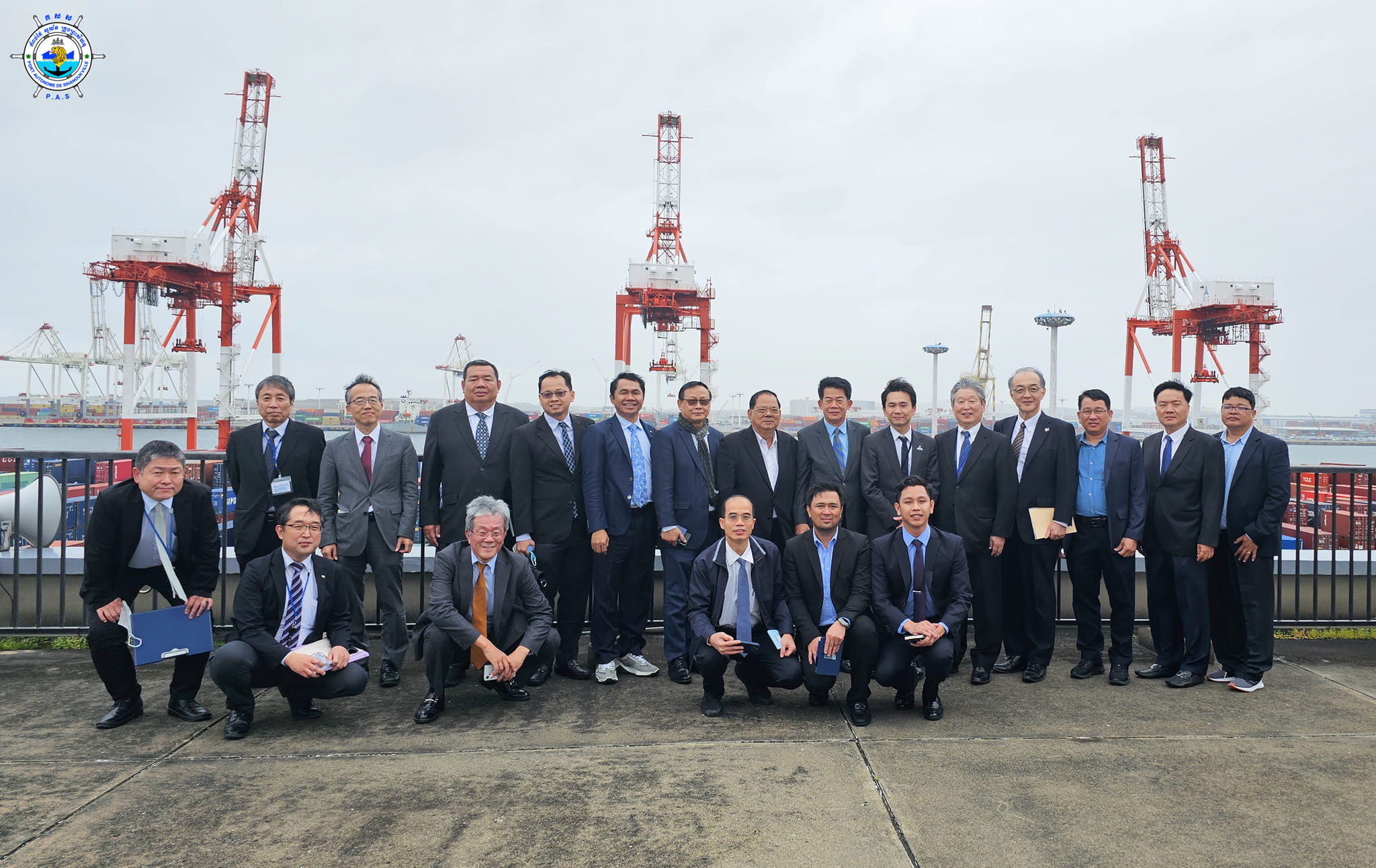 PAS Management, conducted a study tour at Hakata Port Terminal Co., Ltd and learning its Terminal Operating System namely KACCS

