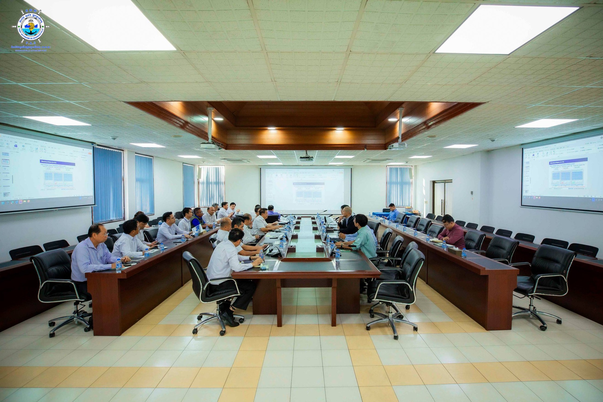 Held a discussion meeting with NK-OCG JV Technical Consultancy Company
