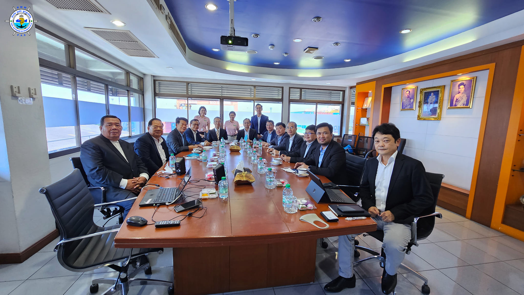 PAS Management, conducted a study tour at Estern Sea Laem Chabang Terminal Co., Ltd (ESCO) and learning its Terminal Operating System

