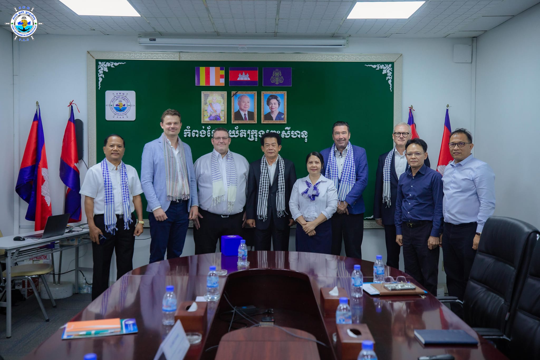 ទទួលស្វាគមន៍ដំណើរទស្សនកិច្ចនៃ ក្រុមហ៊ុន Maersk (Cambodia) Ltd. ក្នុងគោលបំណងស្វែងយល់អំពី ប្រព័ន្ធក្នុងពេលបច្ចុប្បន្ន
