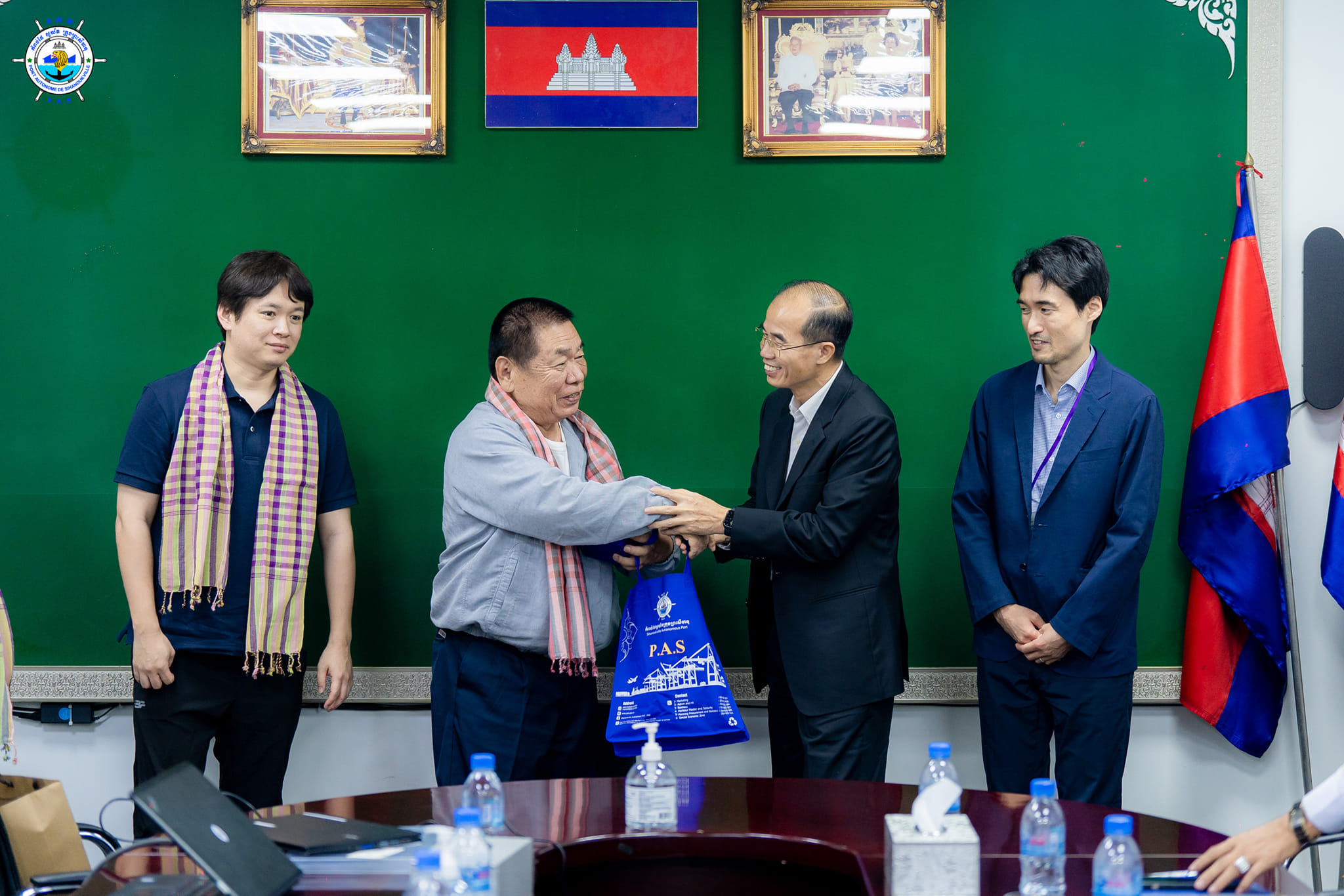 ថ្នាក់ដឹកនាំ កសស បានទទួលជួបពិភាគ្សាជាមួយ ថ្នាក់ដឹកនាំក្រុមហ៊ុន Yamaichi Shoji Co., Ltd ក្នុងគោលបំណងវិនិយោគ នៅតំបន់សេដ្ឋកិច្ច កសស
