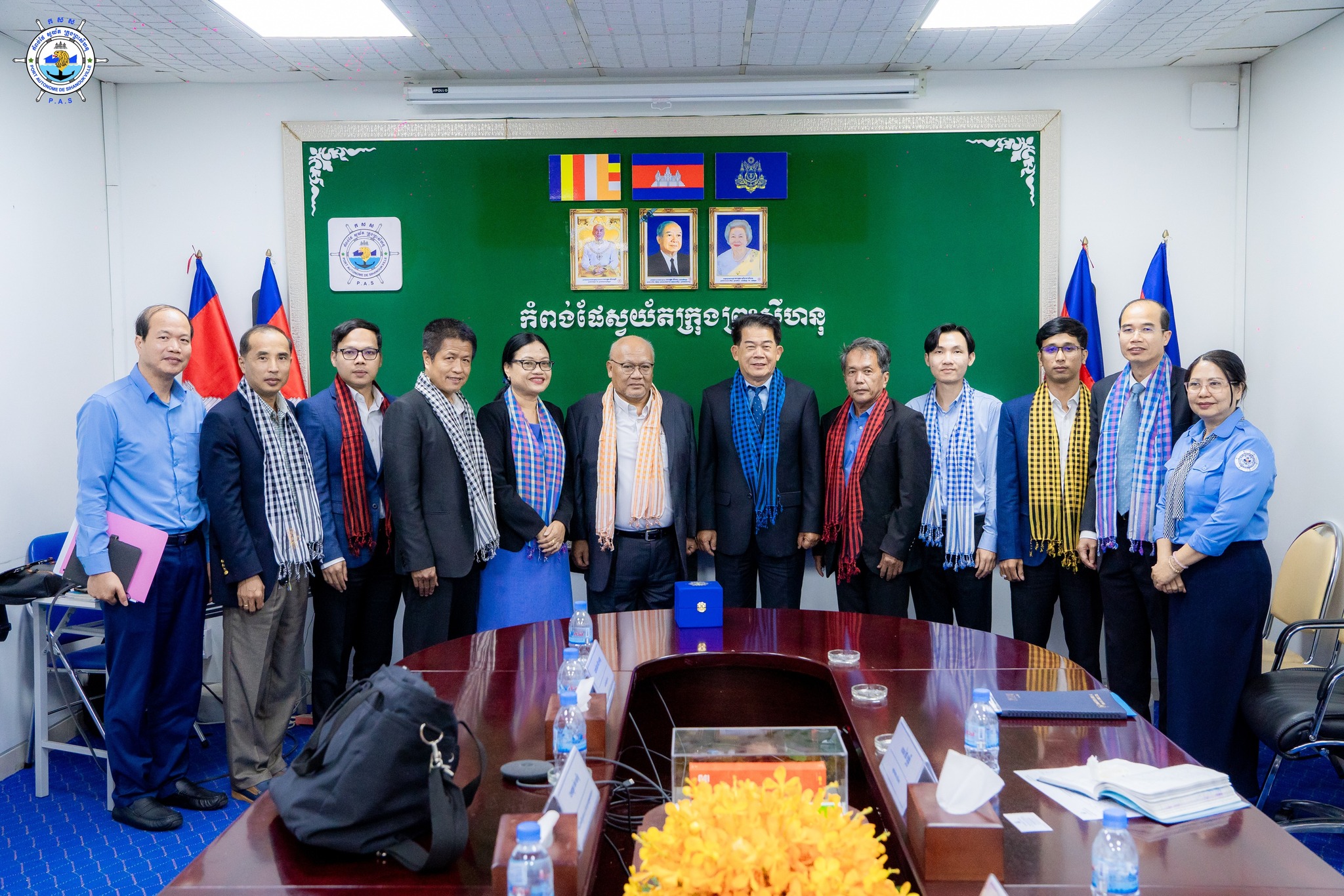 Welcomed a delegation visit of Economic, Social and Cultural Council, led by His Excellency Noranarith Anondayart
